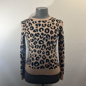 A new day animal print sweater